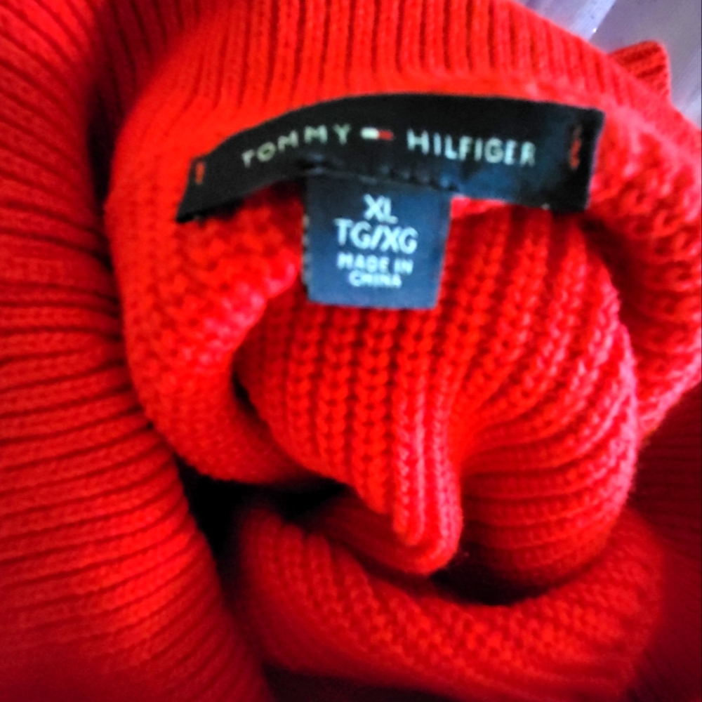 Red sweater
